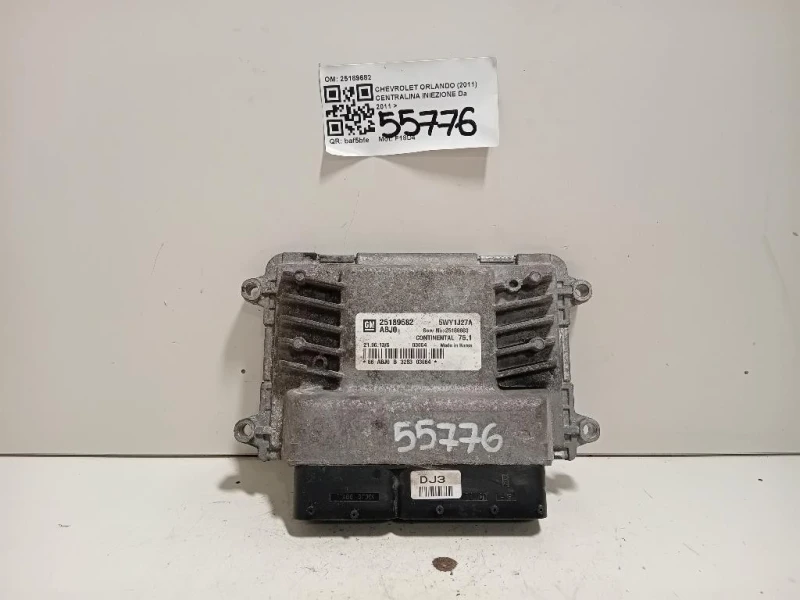 Centralina Iniezione 25189682 Chevrolet Orlando 2011