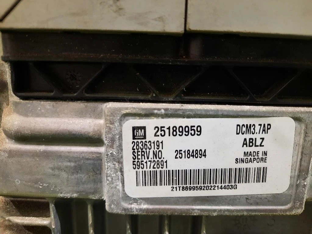 Centralina Iniezione 25189959 Chevrolet Orlando 2011