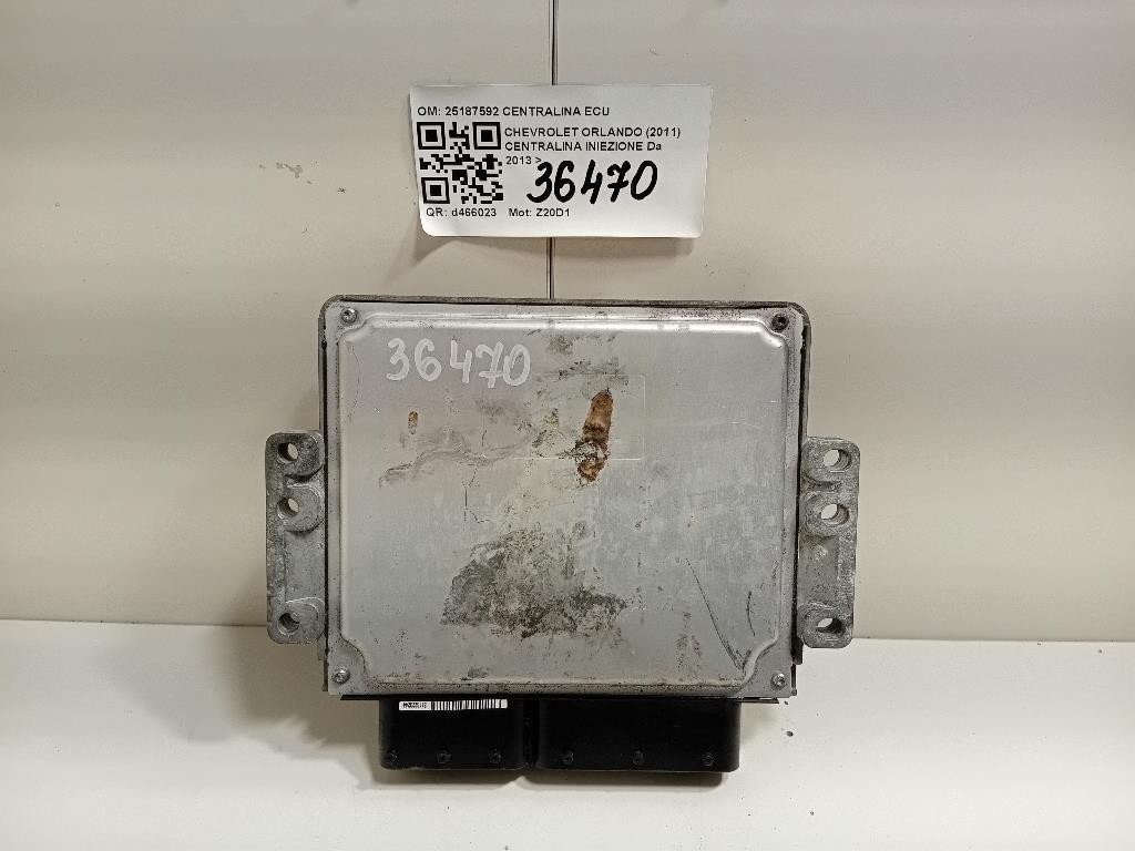 Centralina Iniezione 25187592 CENTRALINA ECU Chevrolet Orlando 2011