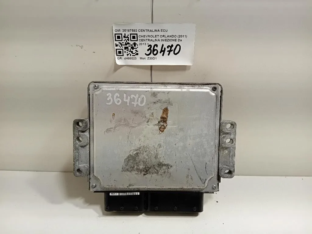 Centralina Iniezione 25187592 CENTRALINA ECU Chevrolet Orlando 2011