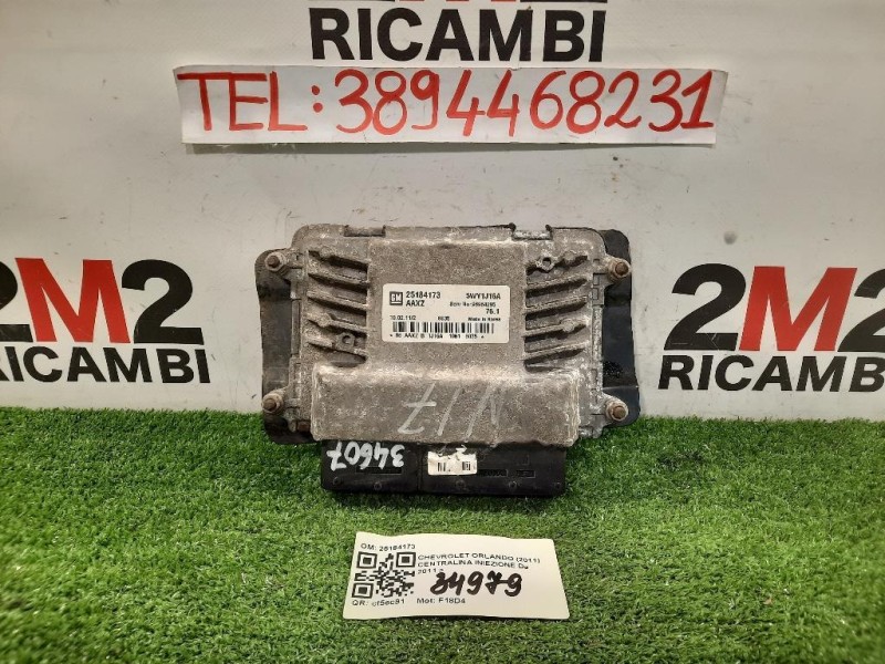 Centralina Iniezione 25184173 Chevrolet Orlando 2011