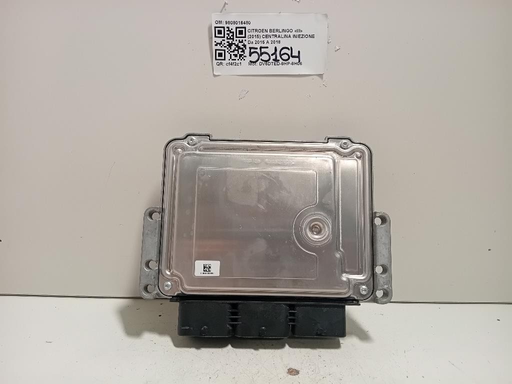 Centralina Iniezione 9808016480 Citroen Berlingo III 2015