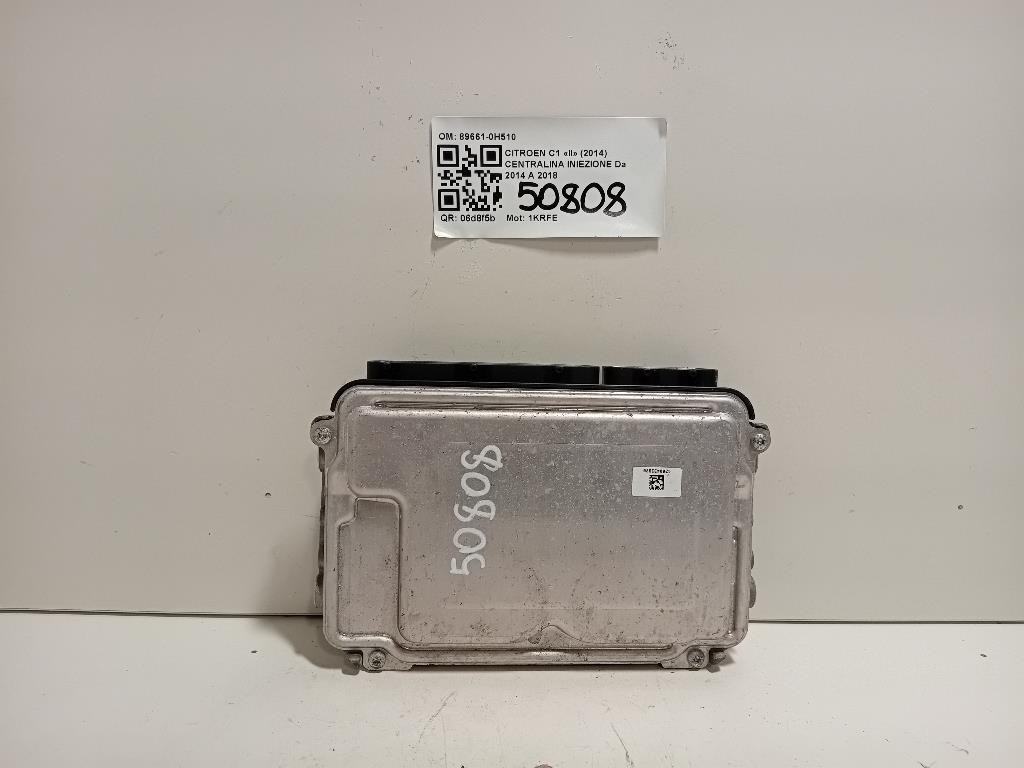 Centralina Iniezione 89661-0H510 Citroen C1 II 2014