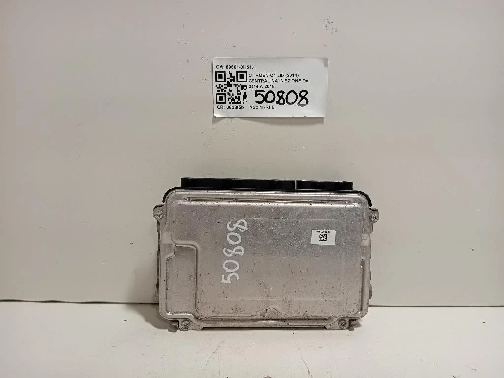 Centralina Iniezione 89661-0H510 Citroen C1 II 2014