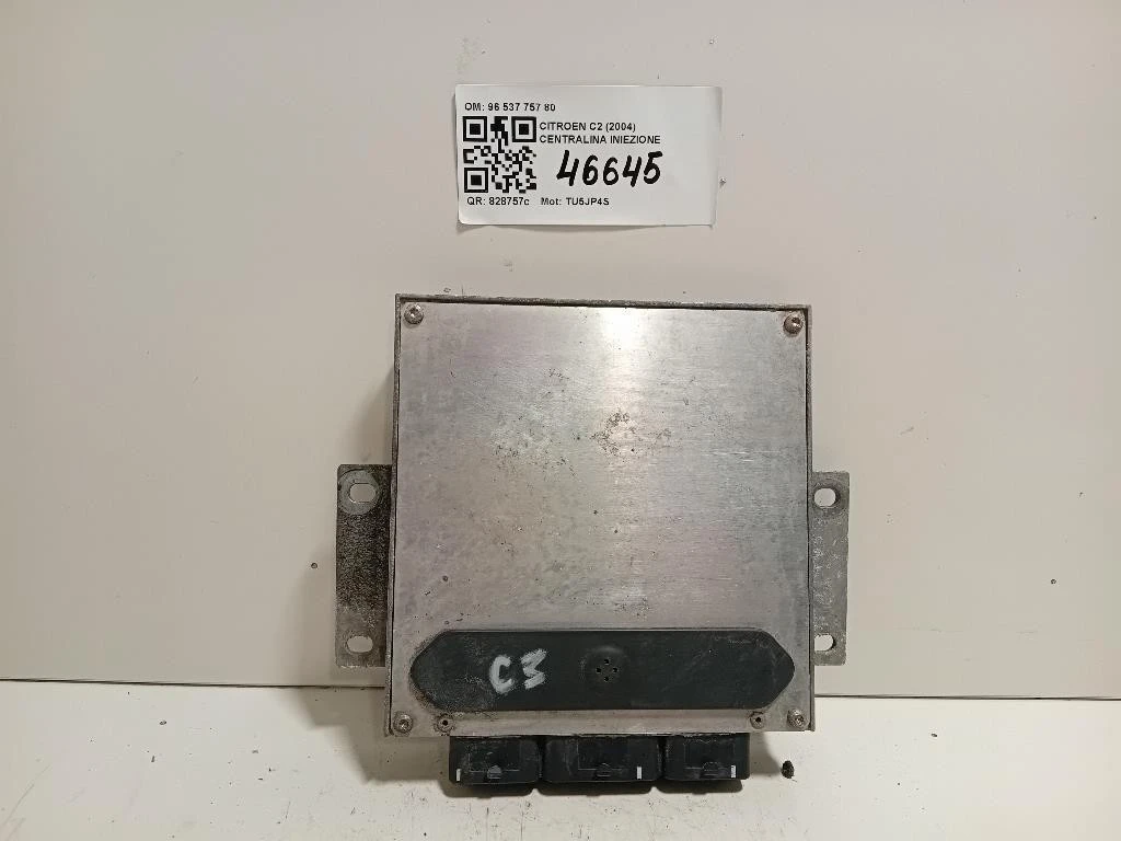 Centralina Iniezione 96 537 757 80 Citroen C2 2004
