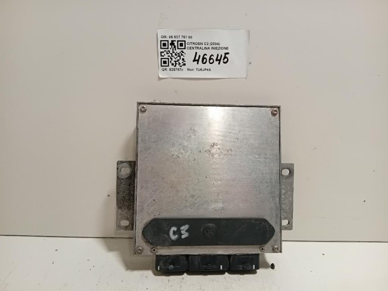 Centralina Iniezione 96 537 757 80 Citroen C2 2004