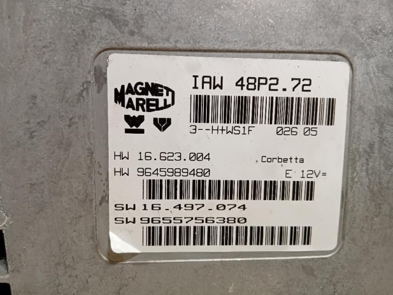 Centralina Iniezione 96 537 757 80 Citroen C2 2004