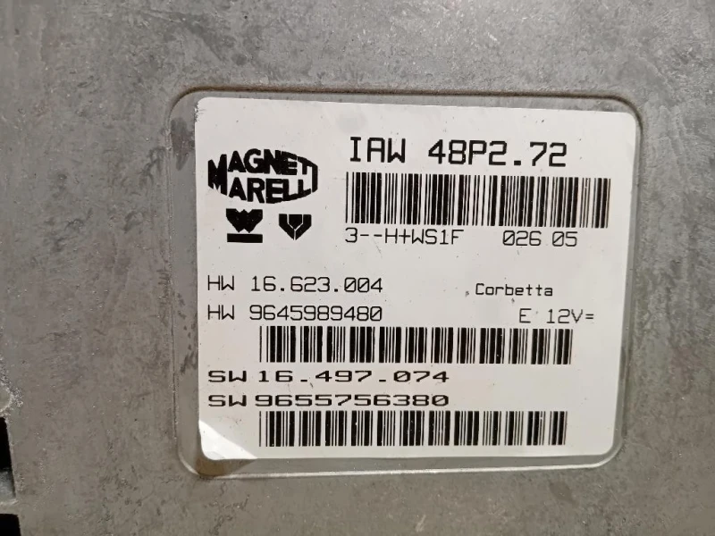 Centralina Iniezione 96 537 757 80 Citroen C2 2004