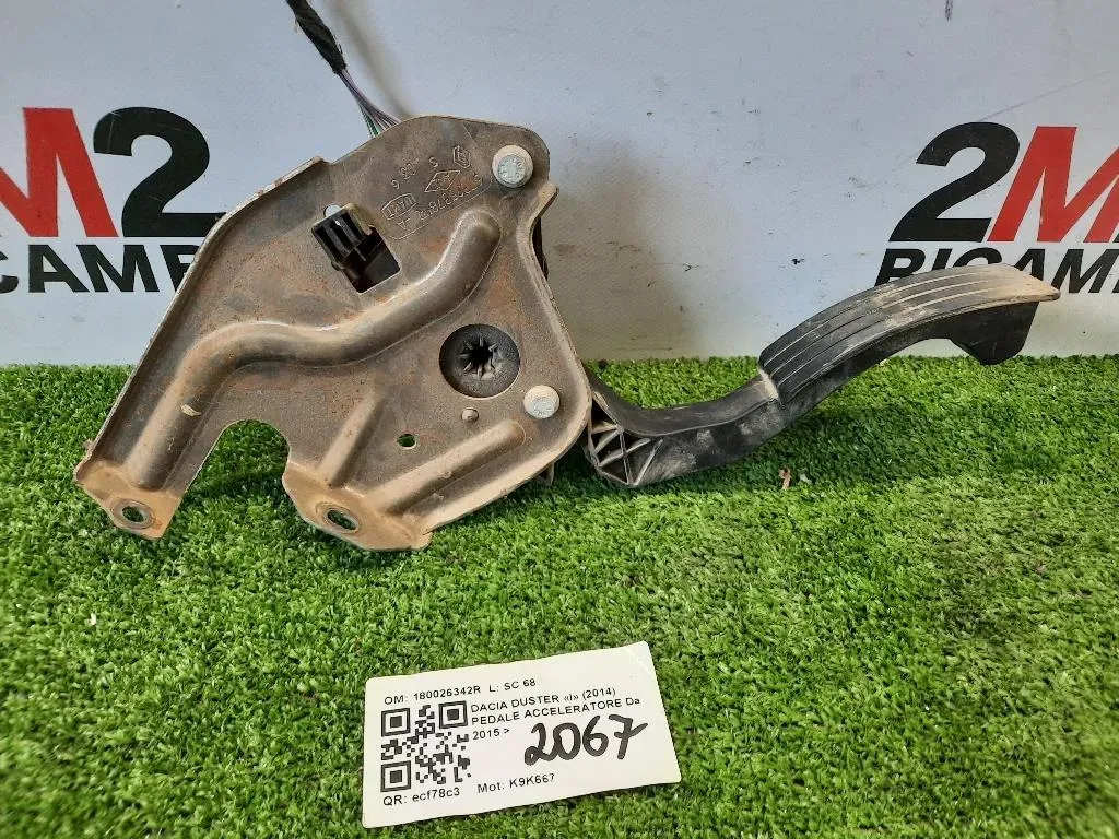 Pedale Acceleratore 180026342R Dacia Duster I 2014