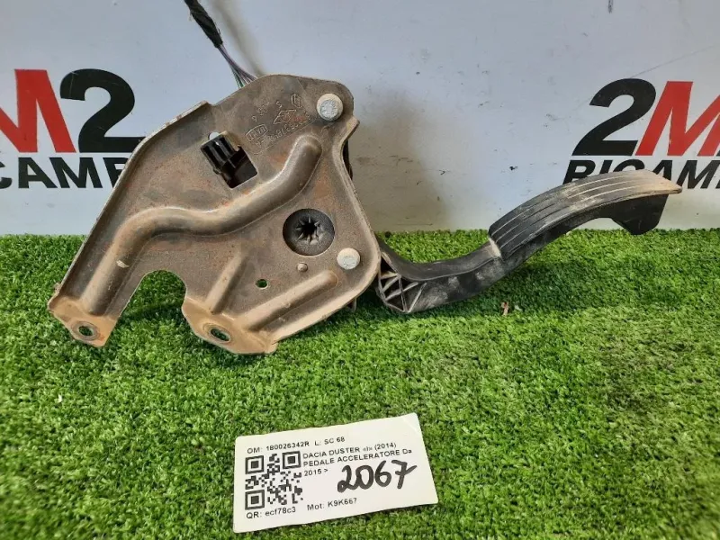 Pedale Acceleratore 180026342R Dacia Duster I 2014