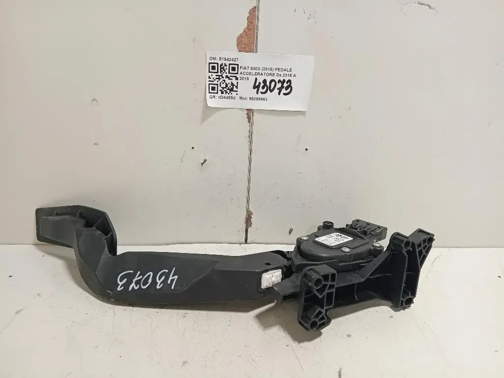 Pedale Acceleratore 51942427 Fiat 500X 2015
