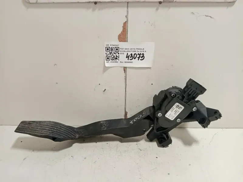 Pedale Acceleratore 51942427 Fiat 500X 2015