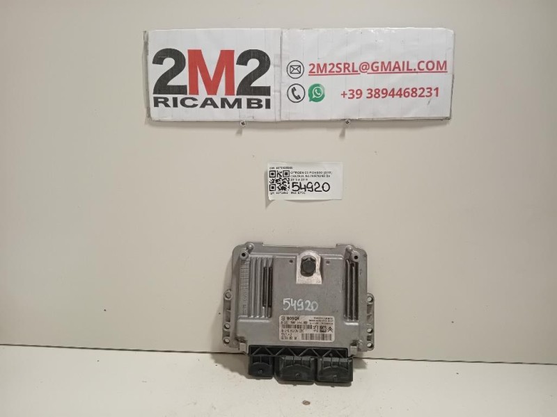 Centralina Iniezione 9878495980 Citroen C3 Picasso 2013