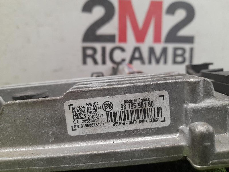 Centralina Iniezione 9819598180 Citroen C4 Grand Picasso II 2016