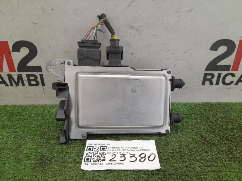 Centralina Iniezione 9819598180 Citroen C4 Grand Picasso II 2016