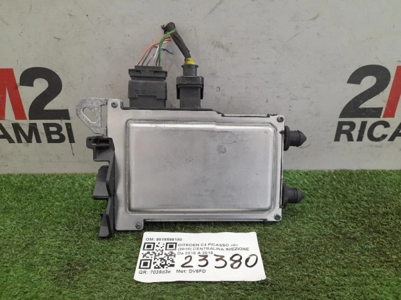 Centralina Iniezione 9819598180 Citroen C4 Grand Picasso II 2016