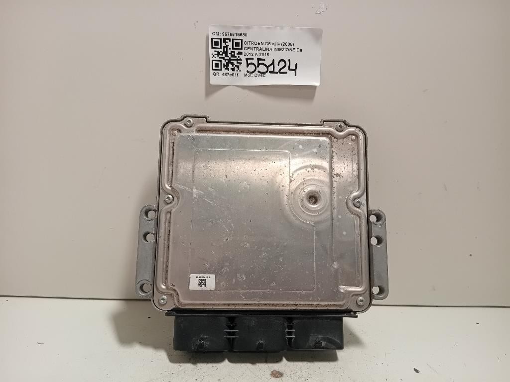 Centralina Iniezione 9678615580 Citroen C5 III 2008