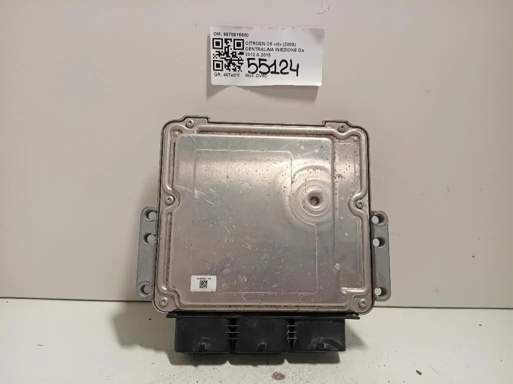 Centralina Iniezione 9678615580 Citroen C5 III 2008