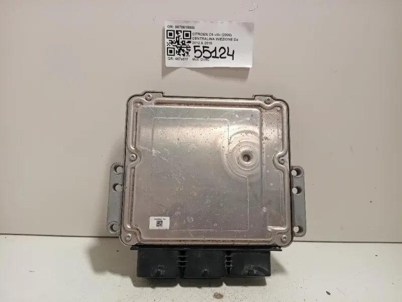 Centralina Iniezione 9678615580 Citroen C5 III 2008