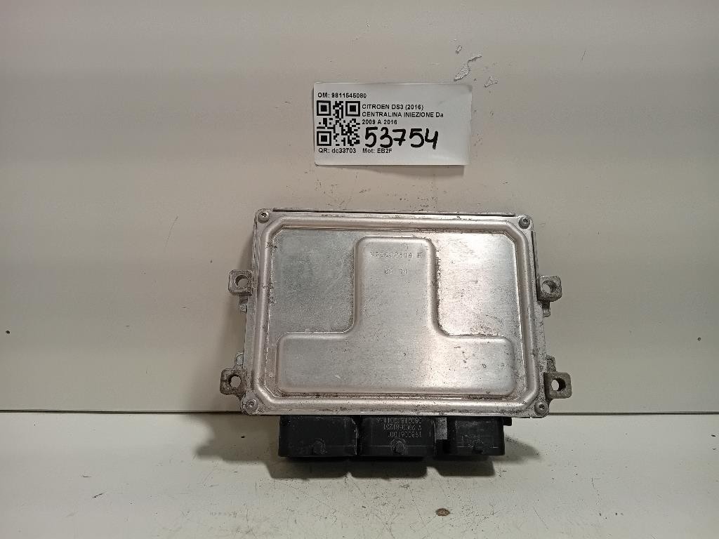 Centralina Iniezione 9811545080 Citroen DS3 2016