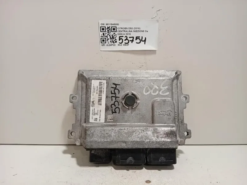 Centralina Iniezione 9811545080 Citroen DS3 2016