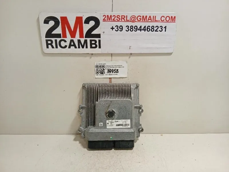 Centralina Iniezione 9833512880 Citroen DS3 Crossback 2018