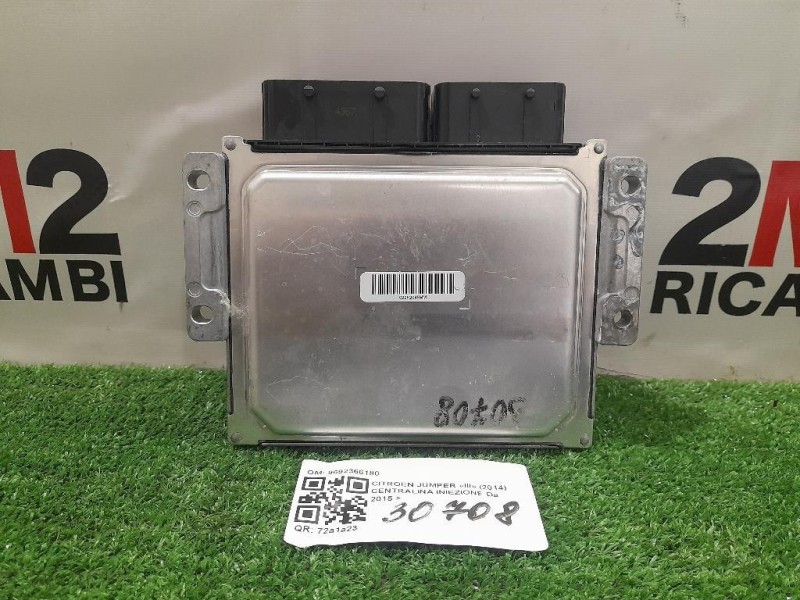 Centralina Iniezione 9692366180 Citroen Jumper III 2014