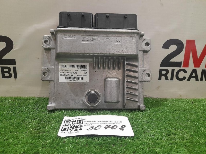 Centralina Iniezione 9692366180 Citroen Jumper III 2014