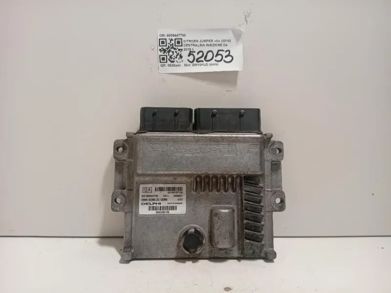 Centralina Iniezione 9809447780 Citroen Jumper III 2014