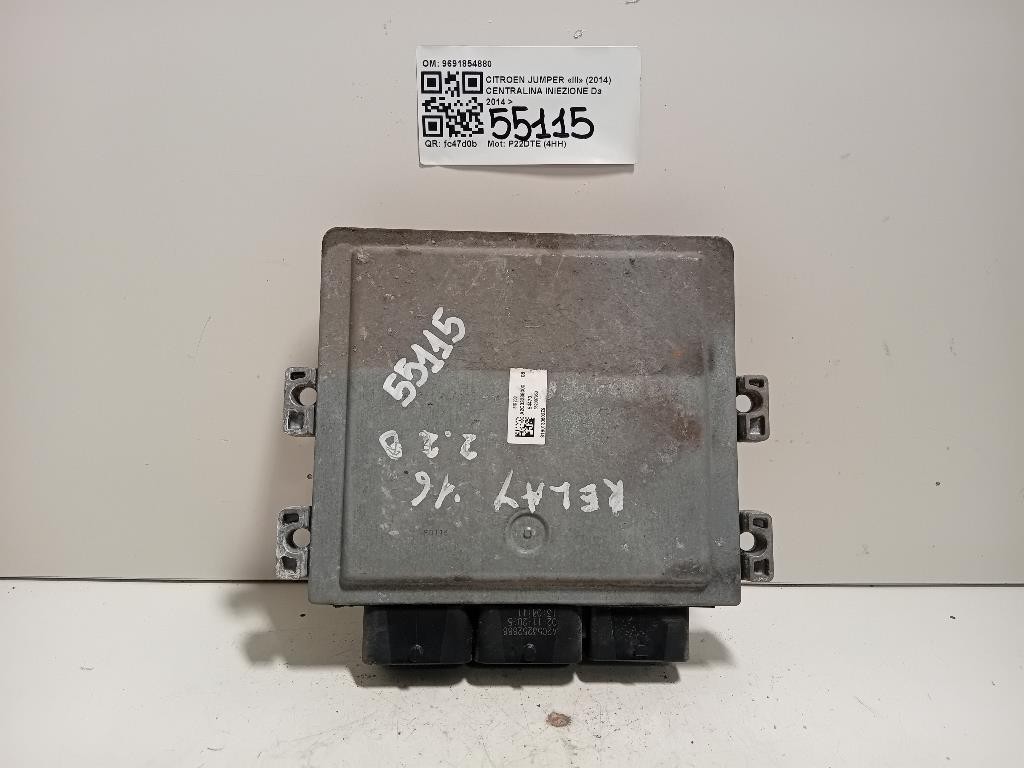 Centralina Iniezione 9691854880 Citroen Jumper III 2014
