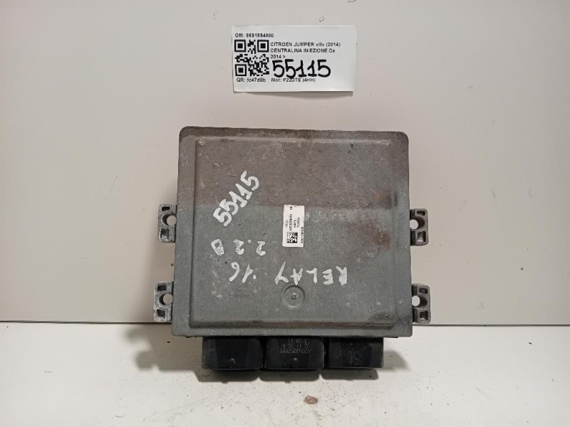 Centralina Iniezione 9691854880 Citroen Jumper III 2014