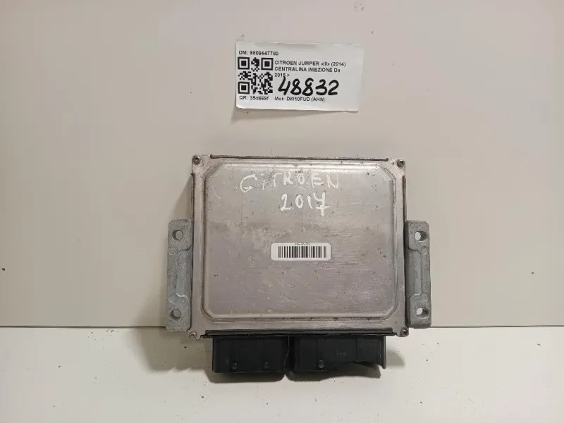 Centralina Iniezione 9809447780 Citroen Jumper III 2014