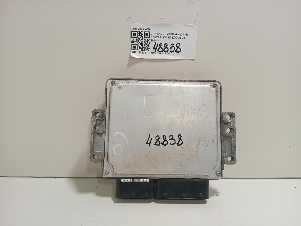 Centralina Iniezione 28338455 Citroen Jumper III 2014