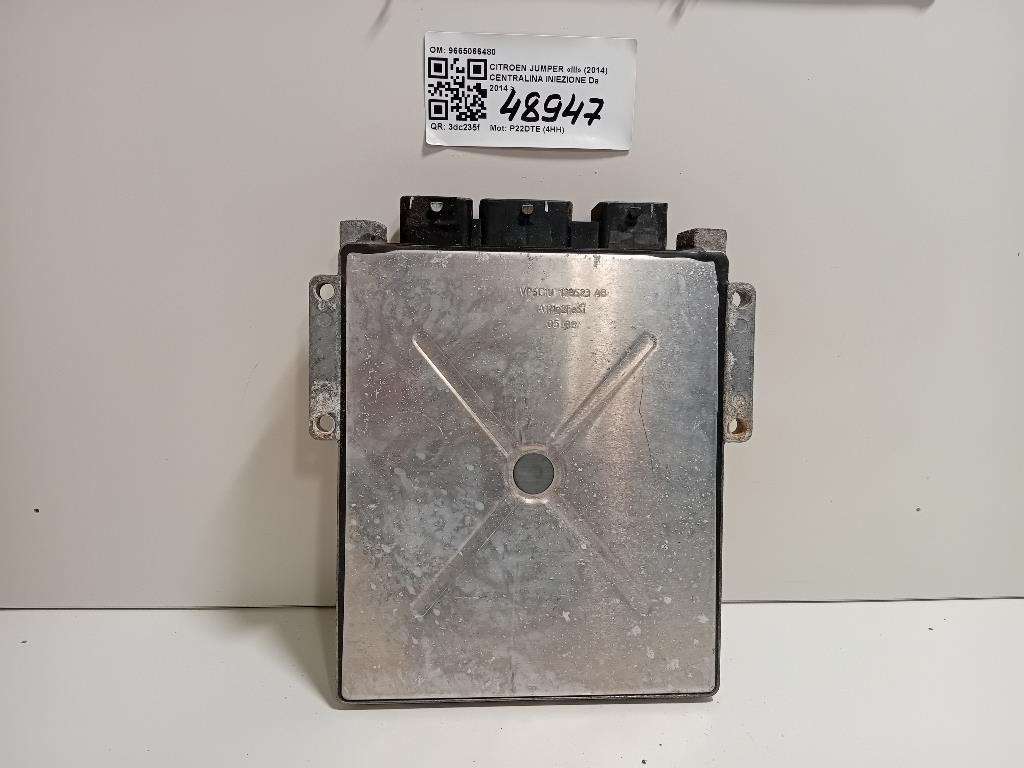 Centralina Iniezione 9665066480 Citroen Jumper III 2014