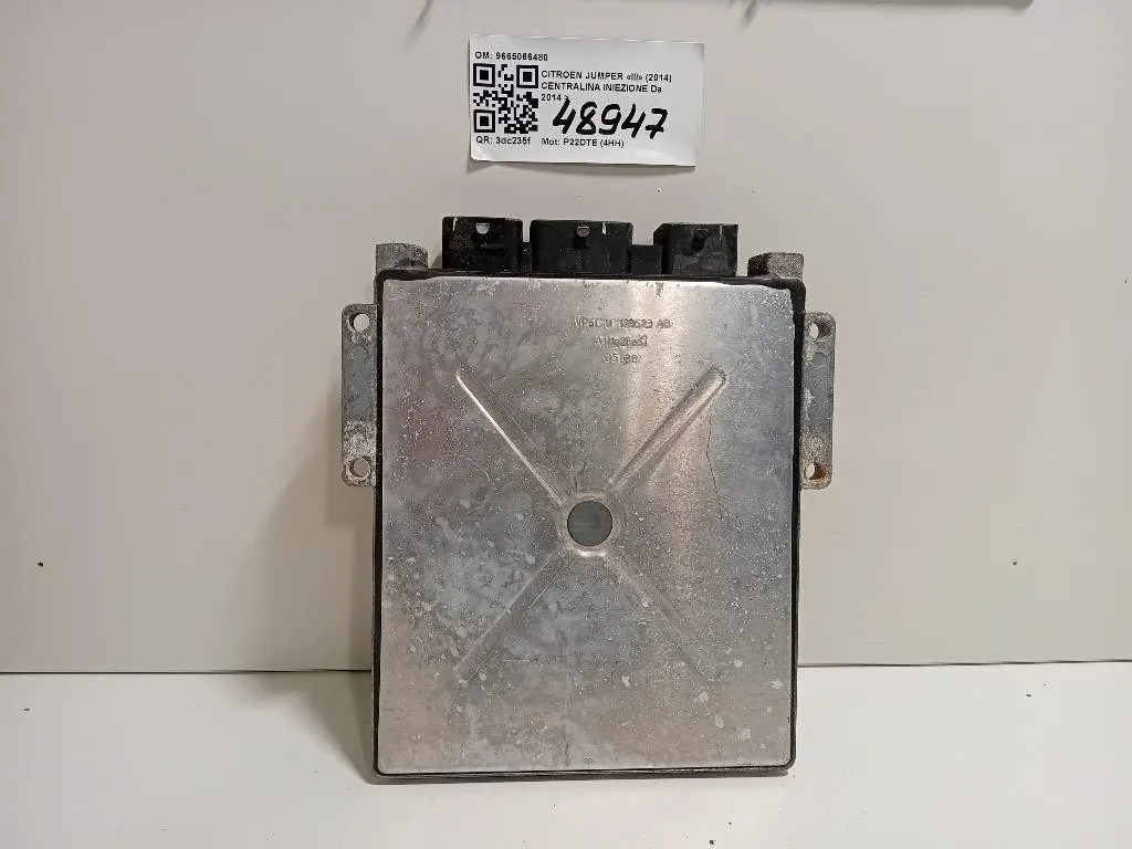Centralina Iniezione 9665066480 Citroen Jumper III 2014