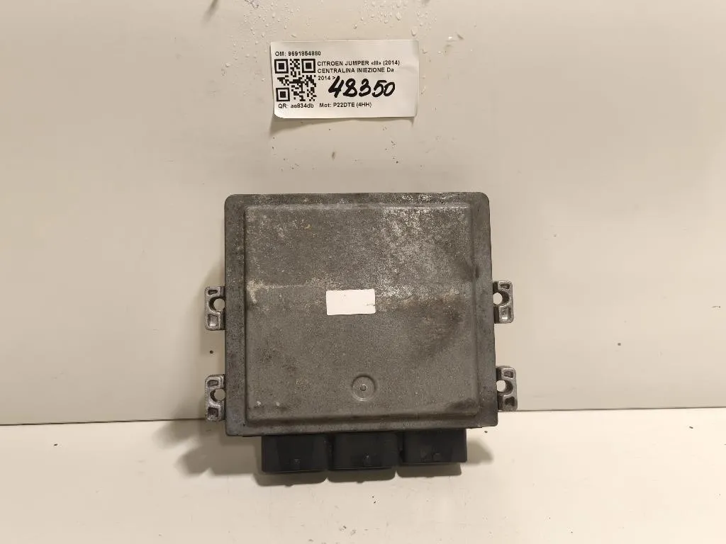 Centralina Iniezione 9691854880 Citroen Jumper III 2014