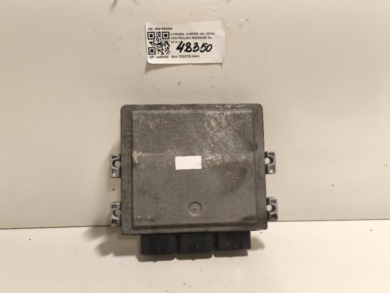 Centralina Iniezione 9691854880 Citroen Jumper III 2014