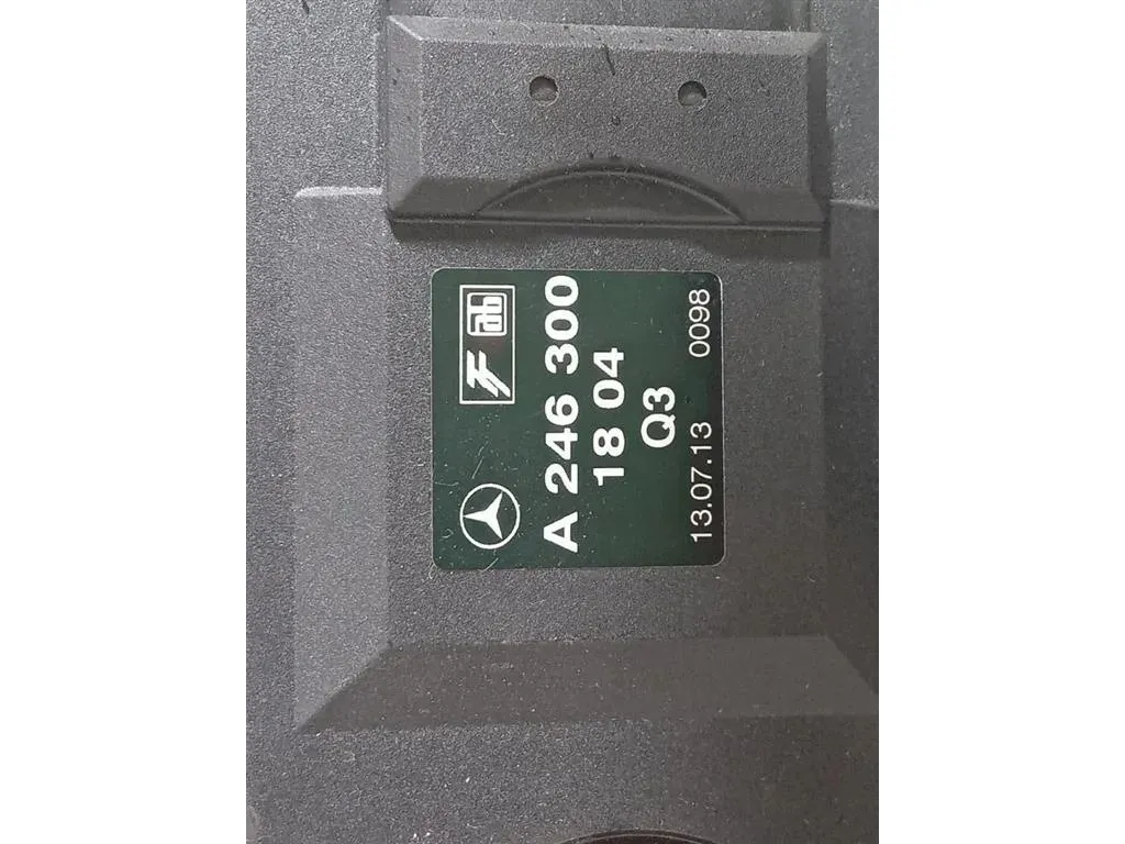 Pedale Acceleratore A2463001804Q3 Mercedes Classe B W246 2012