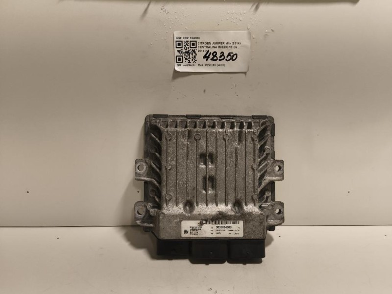 Centralina Iniezione 9691854880 Citroen Jumper III 2014