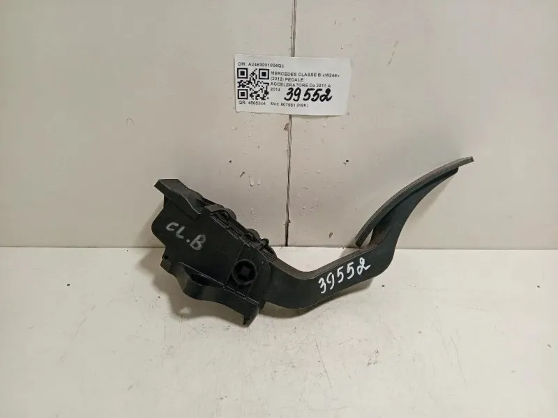 Pedale Acceleratore A2463001804Q3 Mercedes Classe B W246 2012