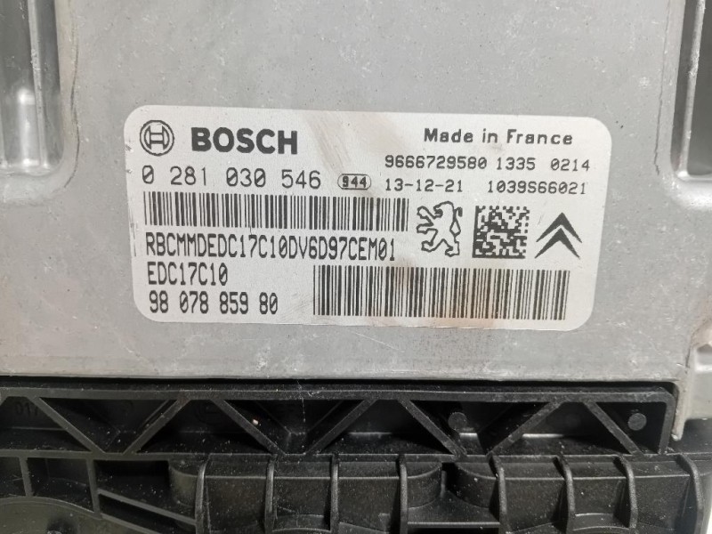 Centralina Iniezione 0 281 030 546 Citroen Jumpy IV 2016