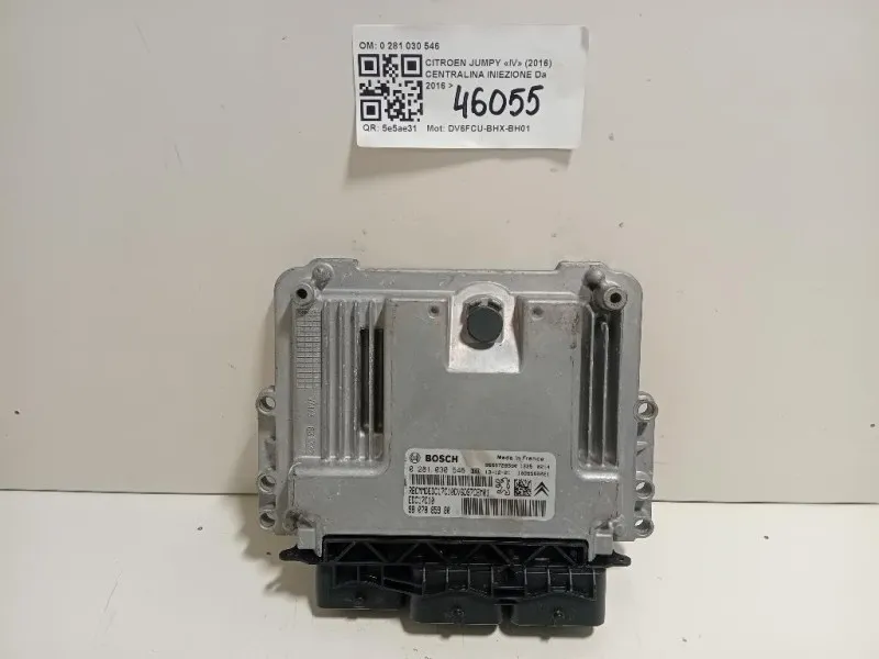 Centralina Iniezione 0 281 030 546 Citroen Jumpy IV 2016