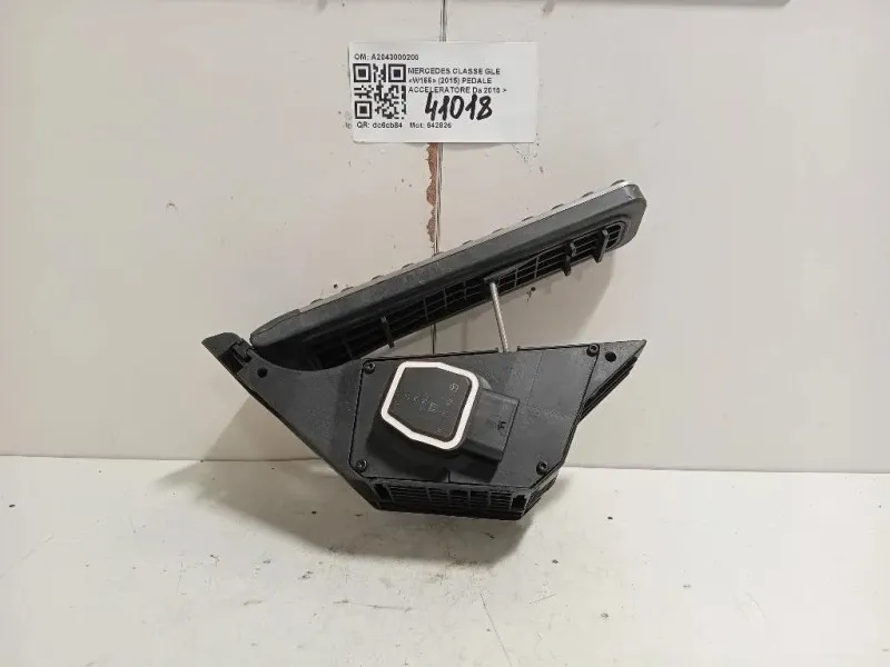 Pedale Acceleratore A2043000200 Mercedes Classe GLE W166 2015