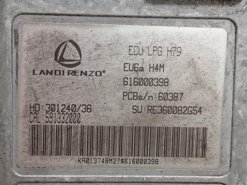 Centralina Iniezione 591332000 Dacia Duster I 2014