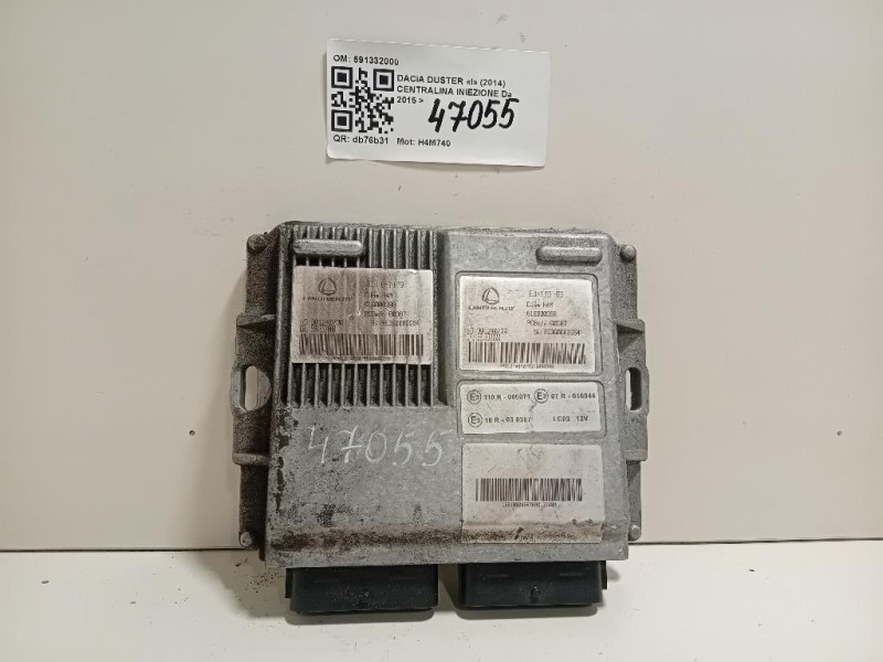 Centralina Iniezione 591332000 Dacia Duster I 2014