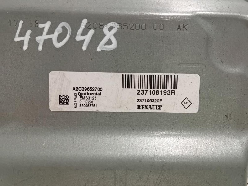 Centralina Iniezione 237108193R Dacia Duster I 2014