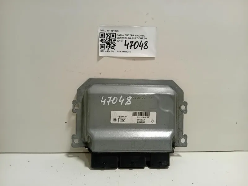 Centralina Iniezione 237108193R Dacia Duster I 2014