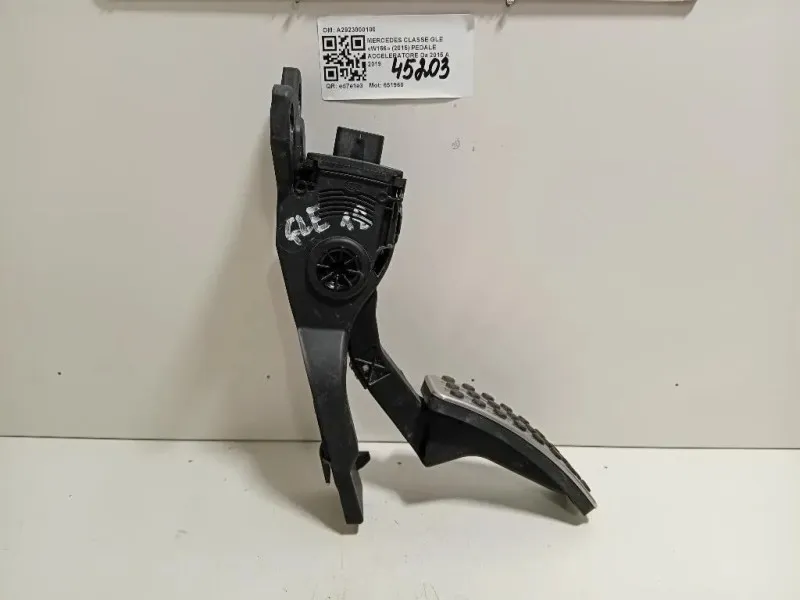Pedale Acceleratore A2923000100 Mercedes Classe GLE W166 2015