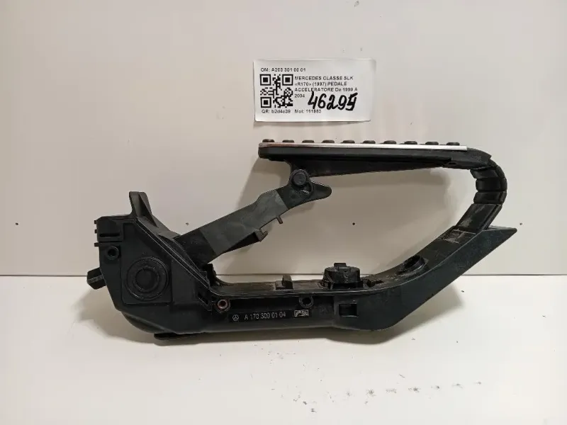 Pedale Acceleratore A203 301 00 01 Mercedes Classe SLK R170 1997