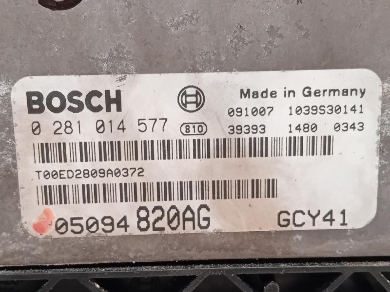 Centralina Iniezione 0281014577 Dodge Journey 2009